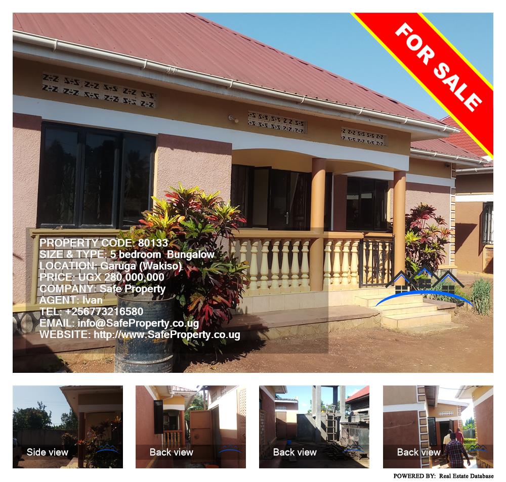 5 bedroom Bungalow  for sale in Garuga Wakiso Uganda, code: 80133