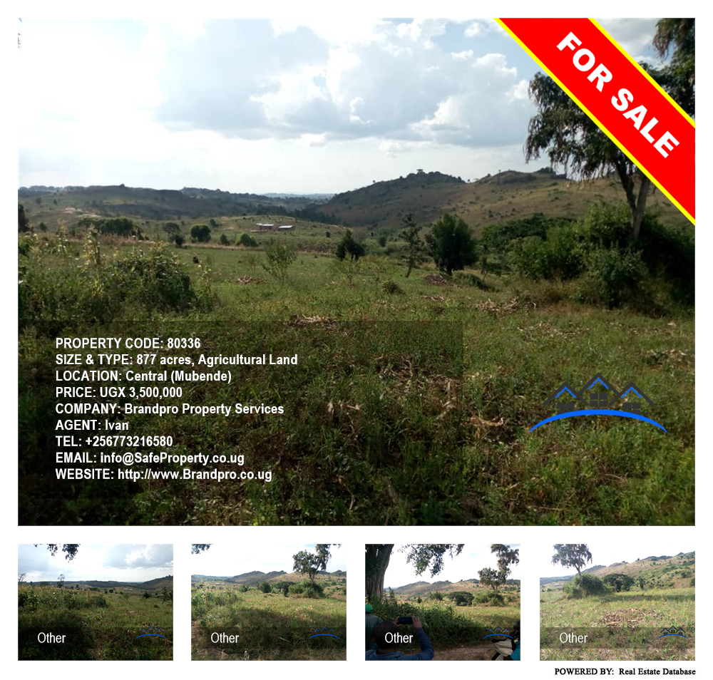 Agricultural Land  for sale in Central Mubende Uganda, code: 80336