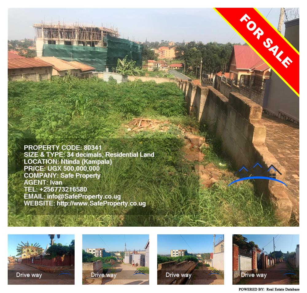 Residential Land  for sale in Ntinda Kampala Uganda, code: 80341