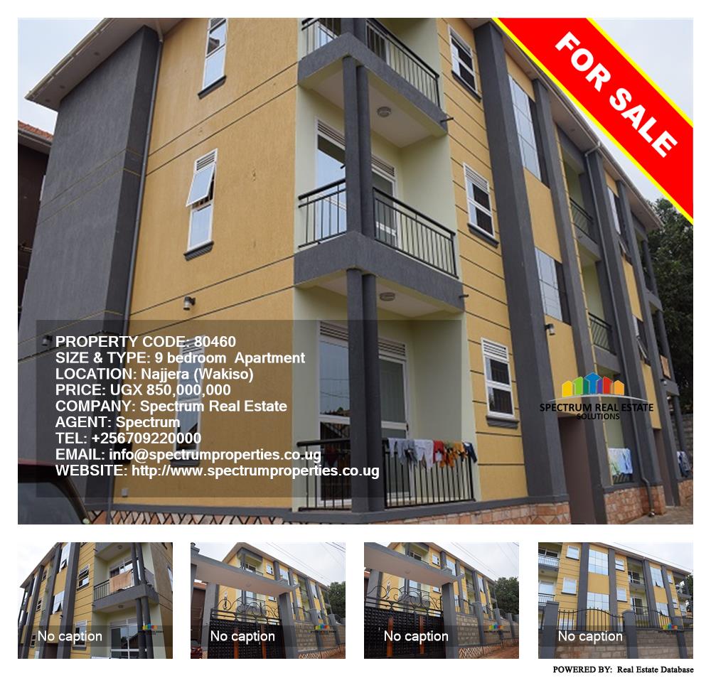 9 bedroom Apartment  for sale in Najjera Wakiso Uganda, code: 80460