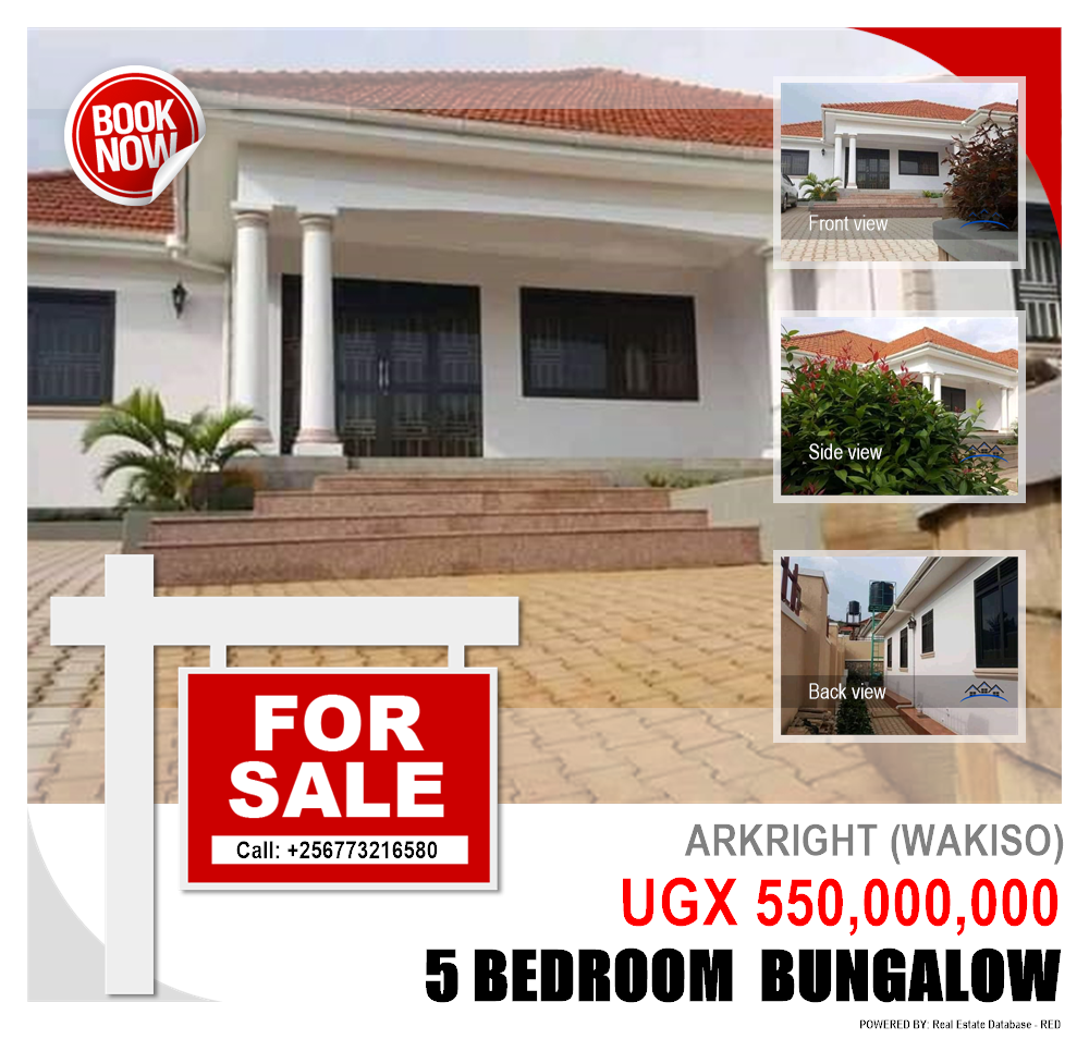 5 bedroom Bungalow  for sale in Akright Wakiso Uganda, code: 80844