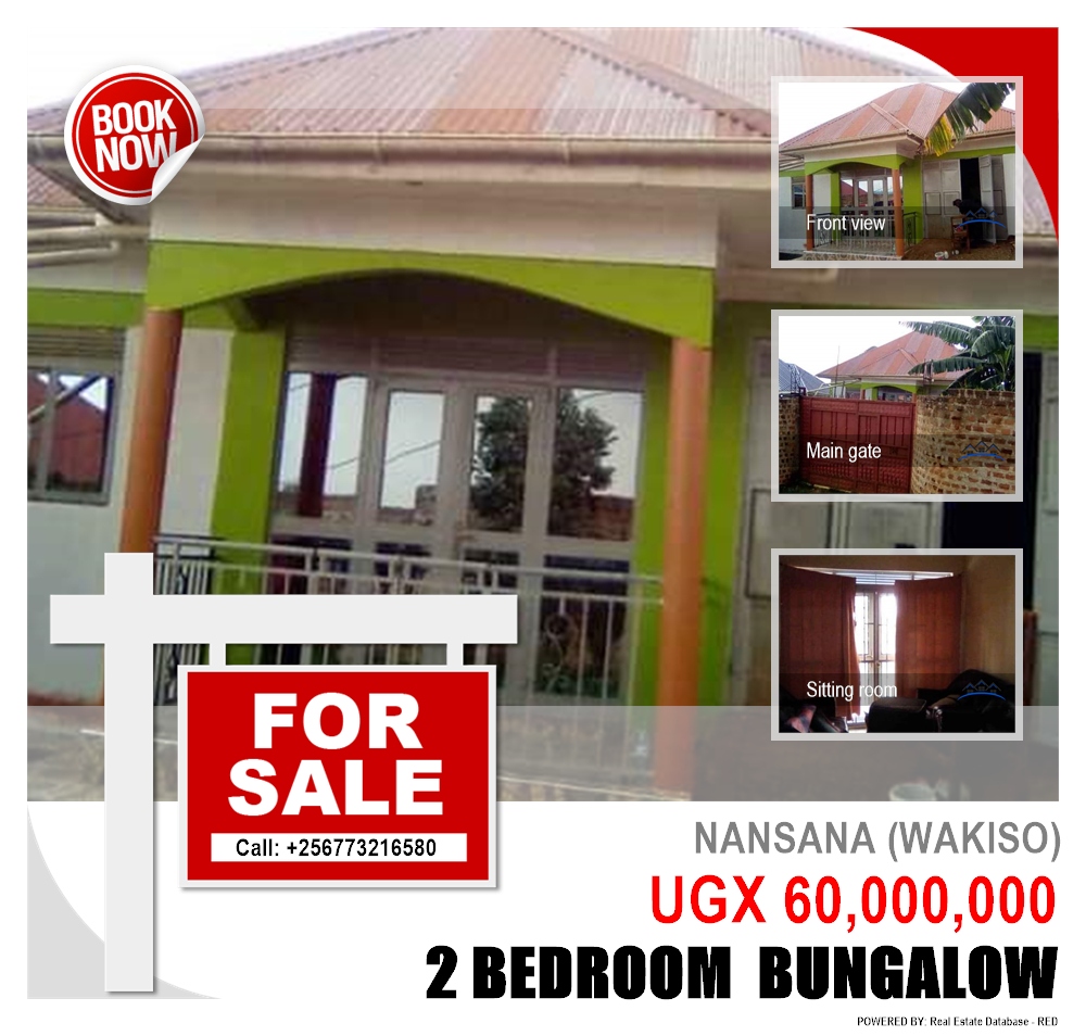 2 bedroom Bungalow  for sale in Nansana Wakiso Uganda, code: 80863