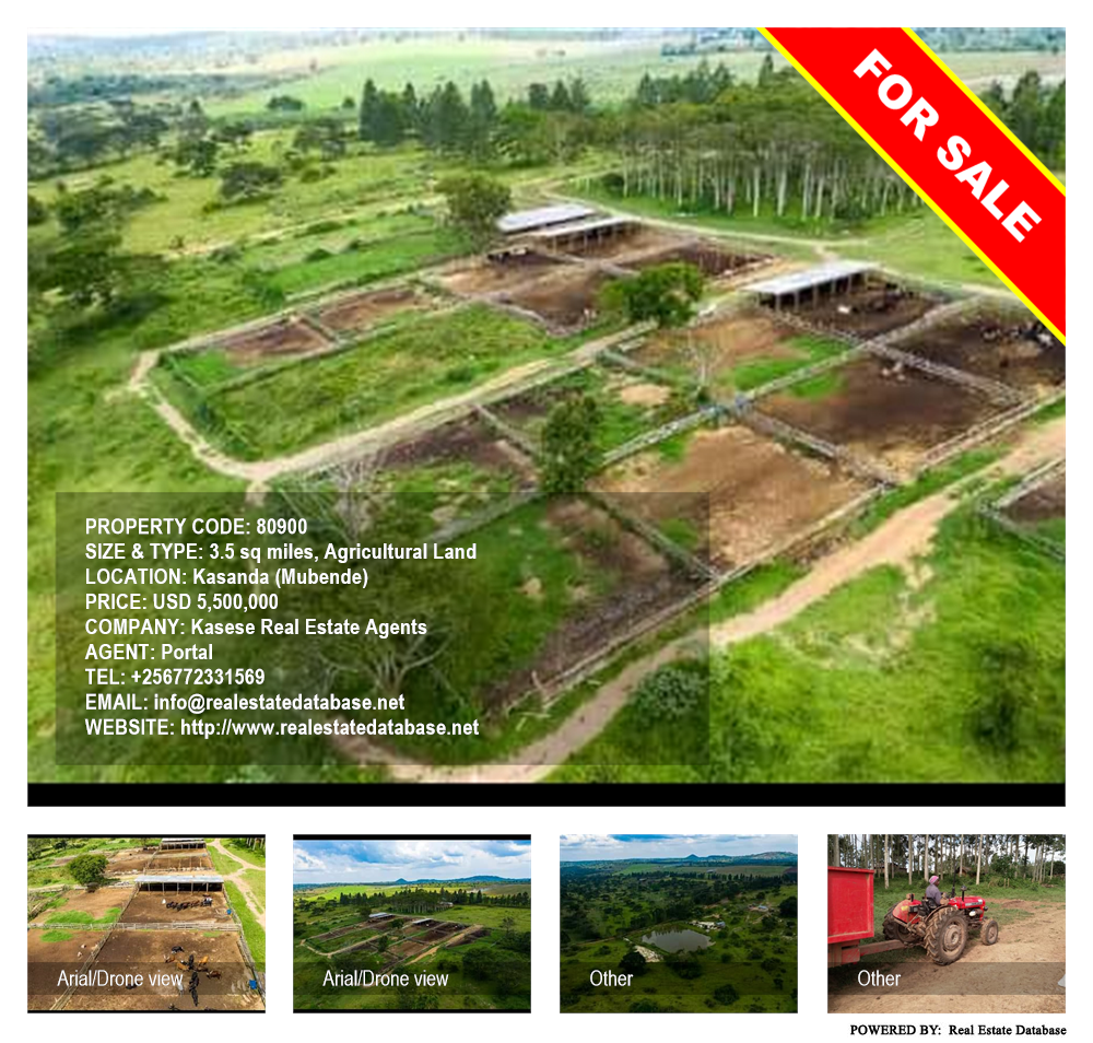 Agricultural Land  for sale in Kassanda Mubende Uganda, code: 80900
