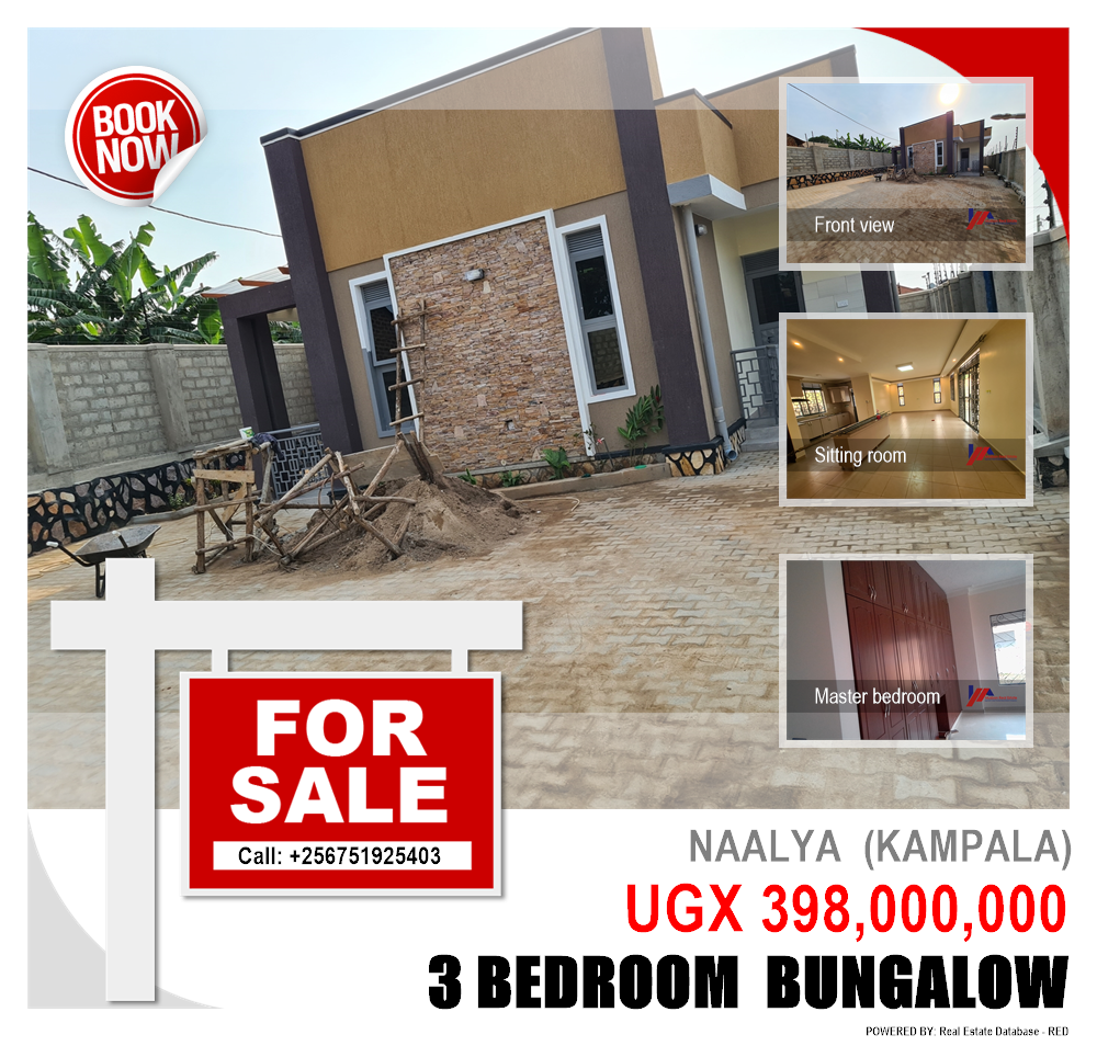 3 bedroom Bungalow  for sale in Naalya Kampala Uganda, code: 80940