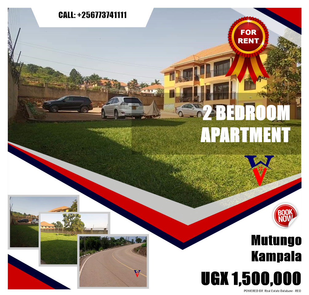 2 bedroom Apartment  for rent in Mutungo Kampala Uganda, code: 81290