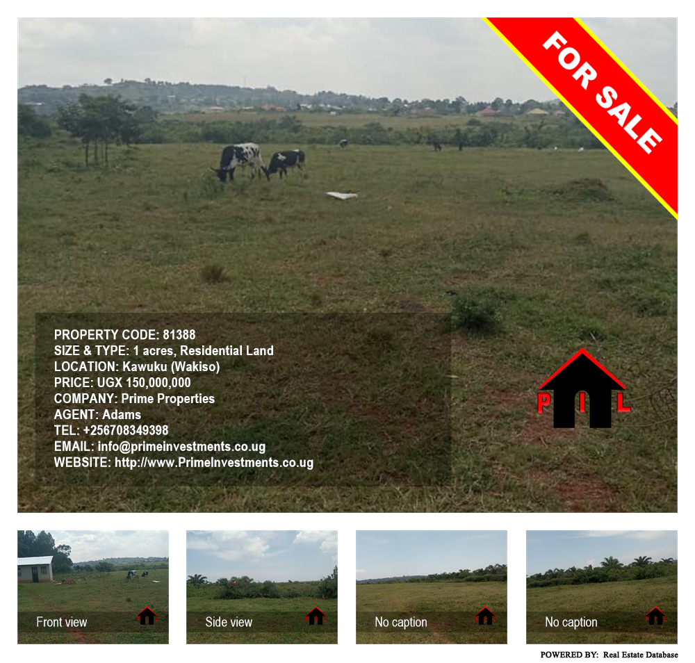 Residential Land  for sale in Kawuku Wakiso Uganda, code: 81388