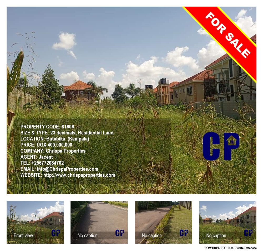 Residential Land  for sale in Butabika Kampala Uganda, code: 81606