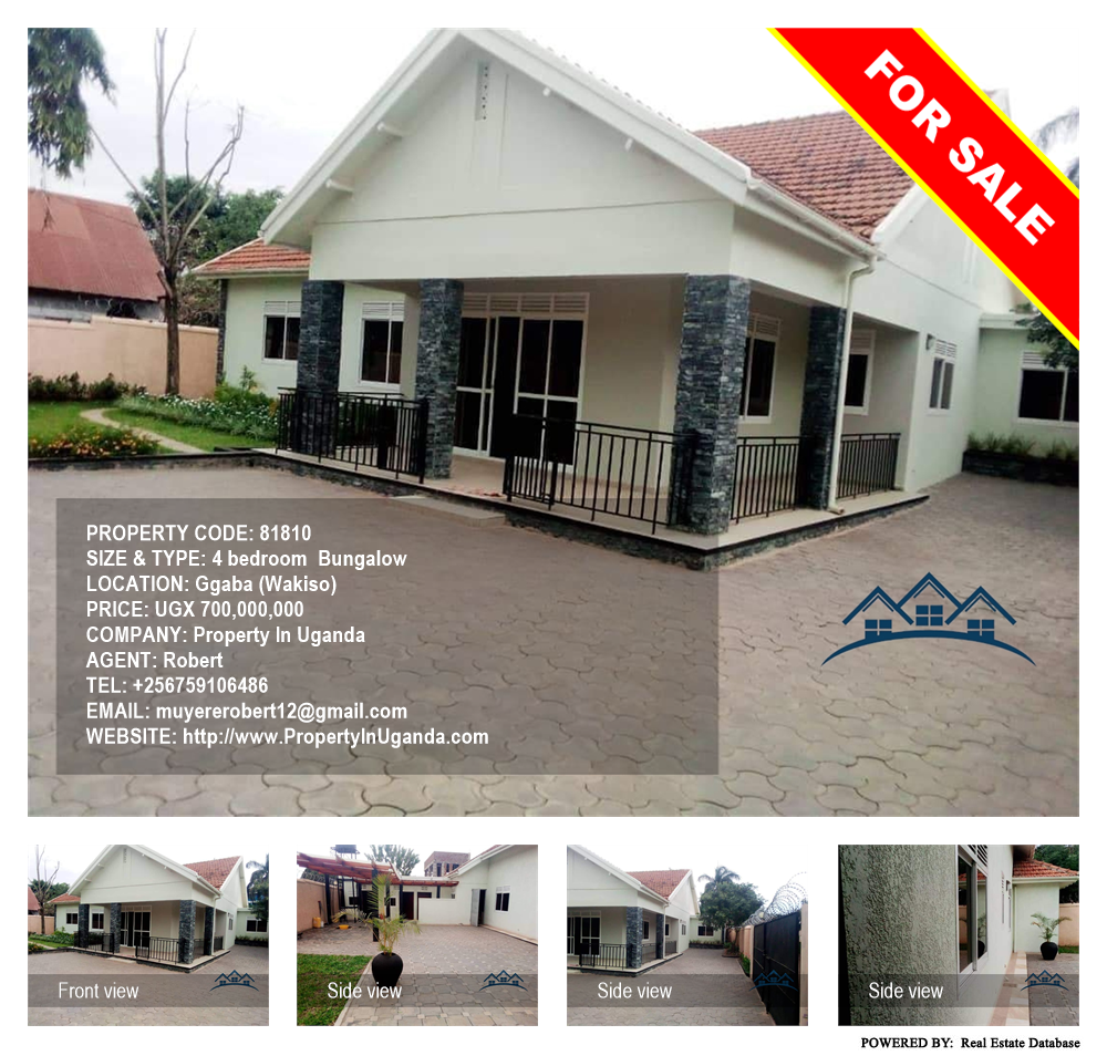 4 bedroom Bungalow  for sale in Ggaba Wakiso Uganda, code: 81810