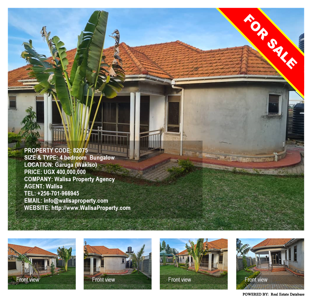 4 bedroom Bungalow  for sale in Garuga Wakiso Uganda, code: 82075