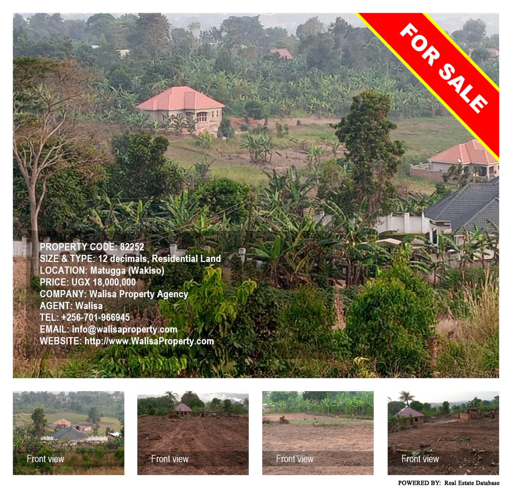 Residential Land  for sale in Matugga Wakiso Uganda, code: 82252