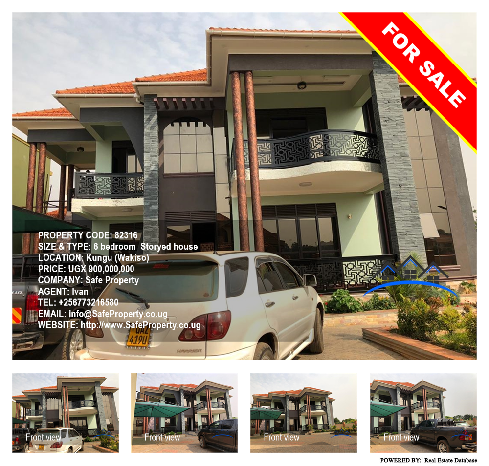 6 bedroom Storeyed house  for sale in Kungu Wakiso Uganda, code: 82316