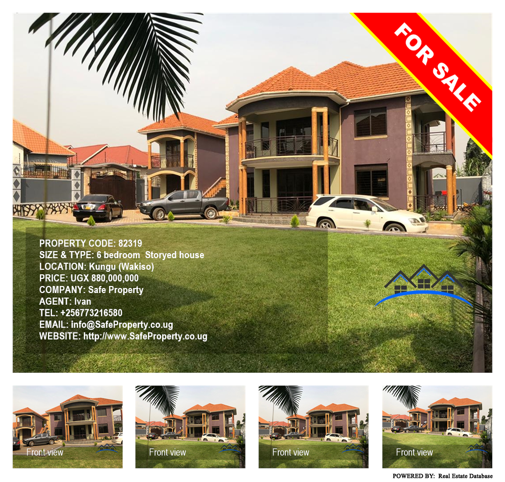 6 bedroom Storeyed house  for sale in Kungu Wakiso Uganda, code: 82319