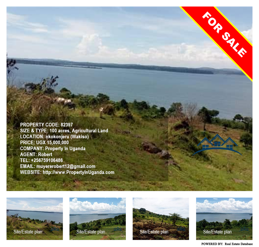 Agricultural Land  for sale in Nkokonjeru Wakiso Uganda, code: 82397