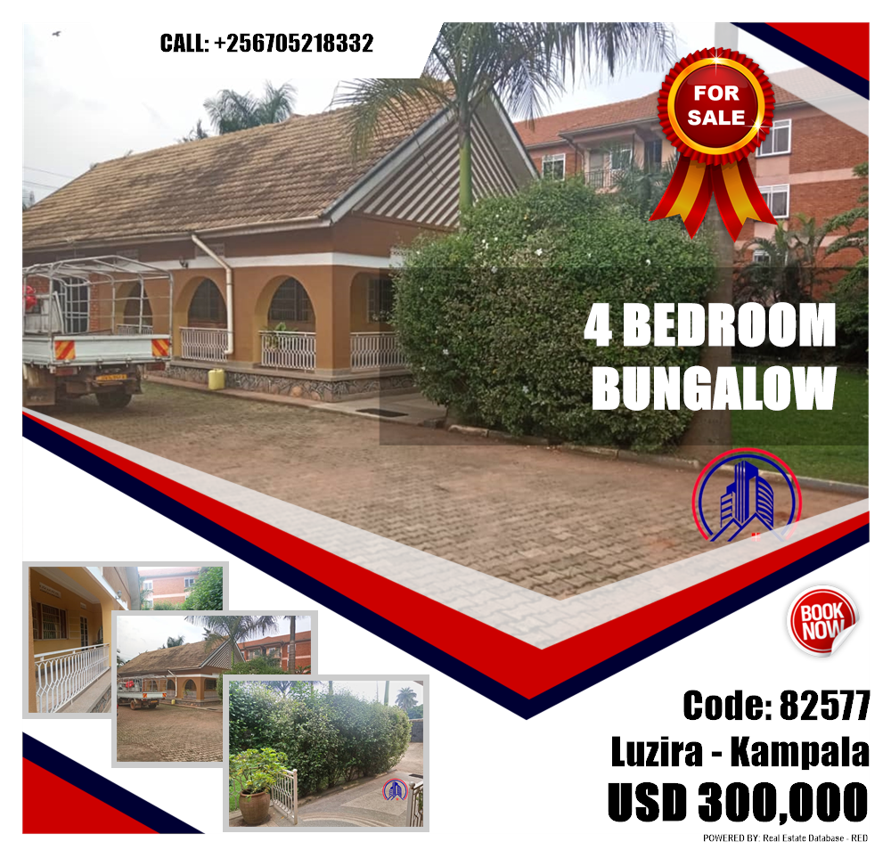 4 bedroom Bungalow  for sale in Luzira Kampala Uganda, code: 82577