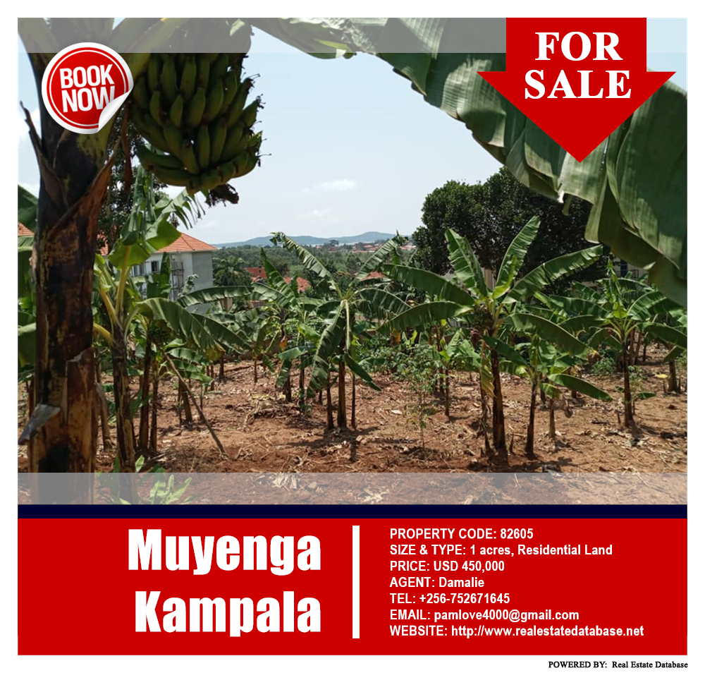 Residential Land  for sale in Muyenga Kampala Uganda, code: 82605