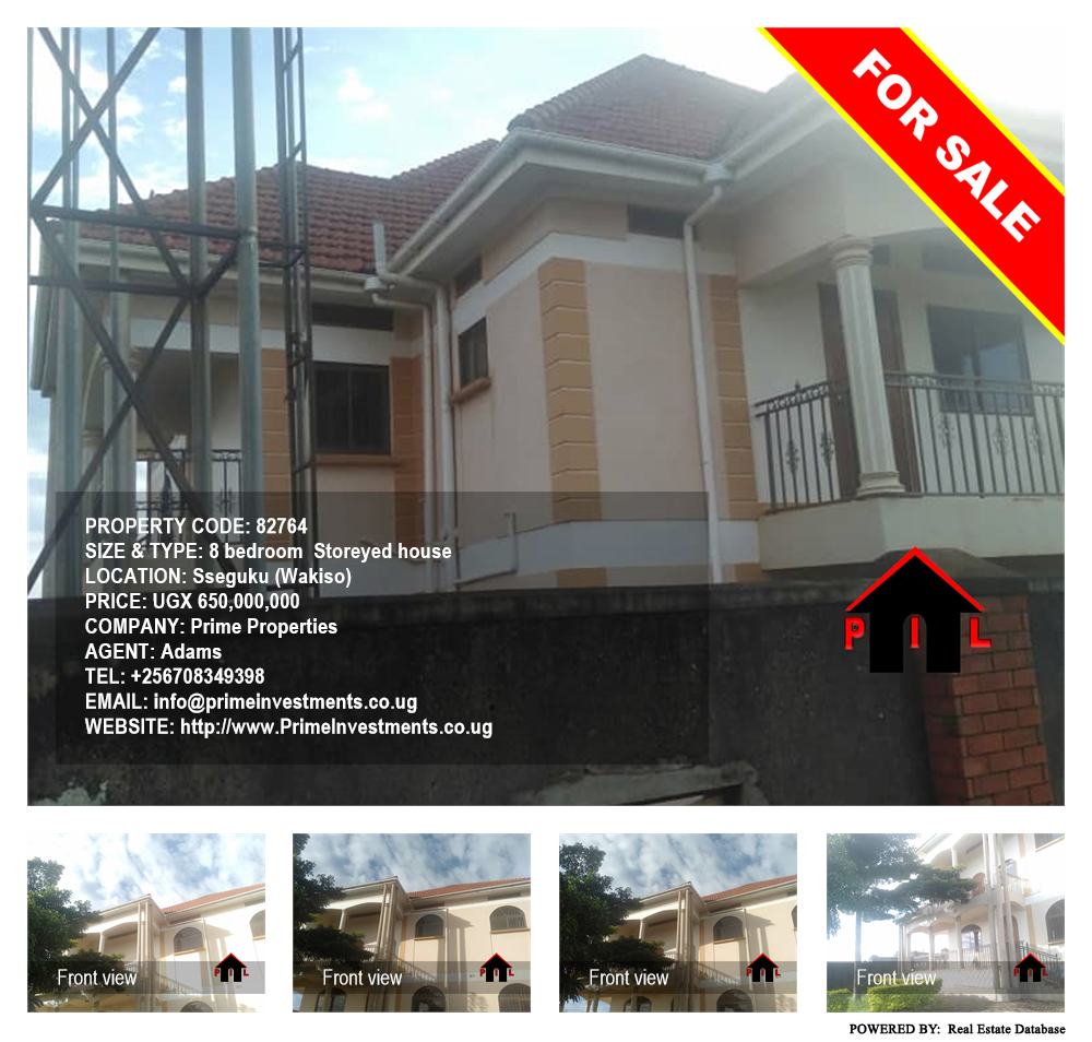 8 bedroom Storeyed house  for sale in Seguku Wakiso Uganda, code: 82764