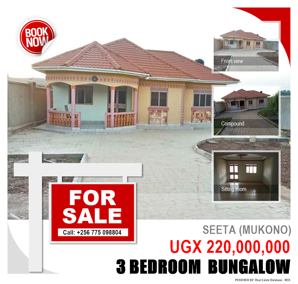 3 bedroom Bungalow  for sale in Seeta Mukono Uganda, code: 82770