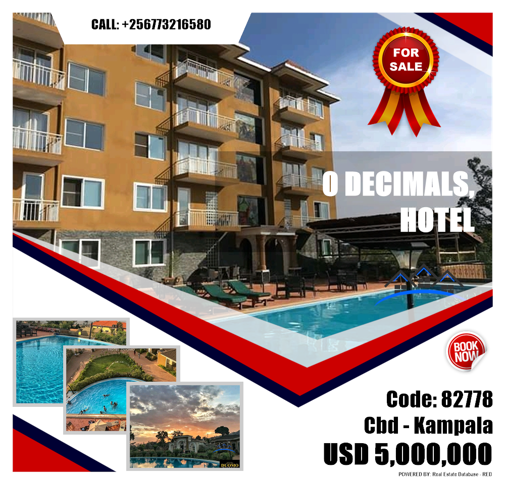 Hotel  for sale in Cbd Kampala Uganda, code: 82778