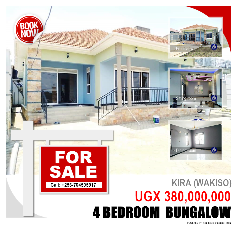 4 bedroom Bungalow  for sale in Kira Wakiso Uganda, code: 82870