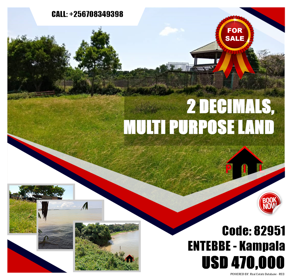 Residential Land  for sale in Entebbe Kampala Uganda, code: 82951
