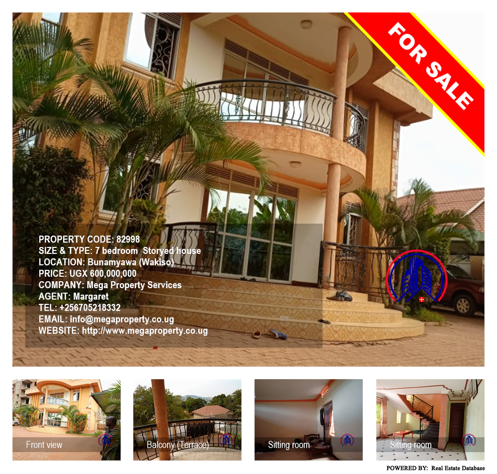 7 bedroom Storeyed house  for sale in Bunamwaaya Wakiso Uganda, code: 82998