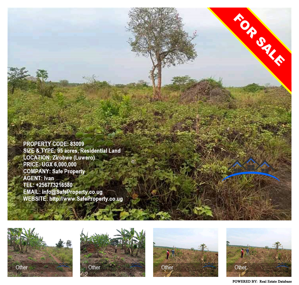 Residential Land  for sale in Ziloobwe Luweero Uganda, code: 83009