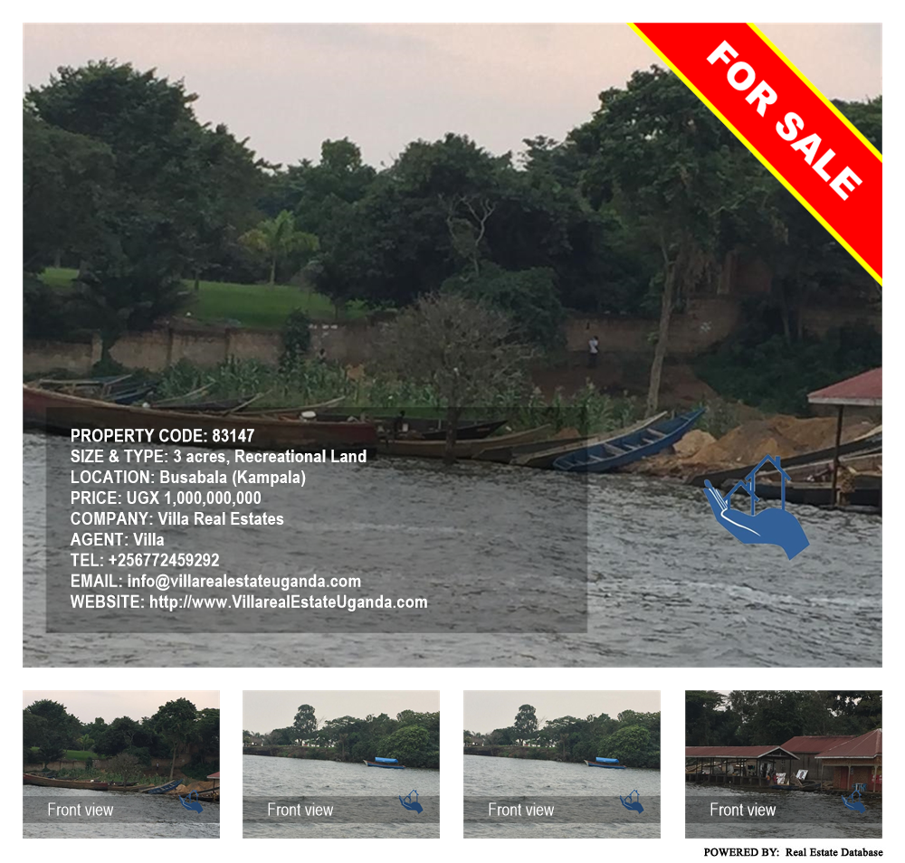 Recreational Land  for sale in Busaabala Kampala Uganda, code: 83147