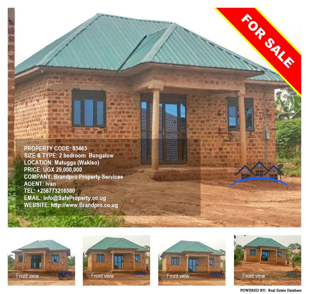 2 bedroom Bungalow  for sale in Matugga Wakiso Uganda, code: 83463