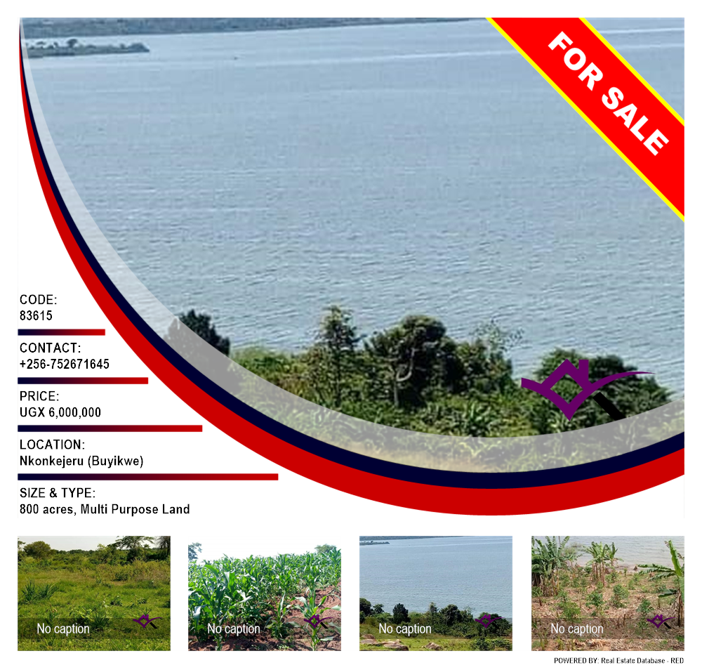 Multipurpose Land  for sale in Nkokonjeru Buyikwe Uganda, code: 83615