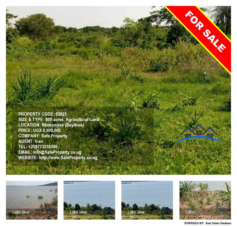 Agricultural Land  for sale in Nkokonjeru Buyikwe Uganda, code: 83625