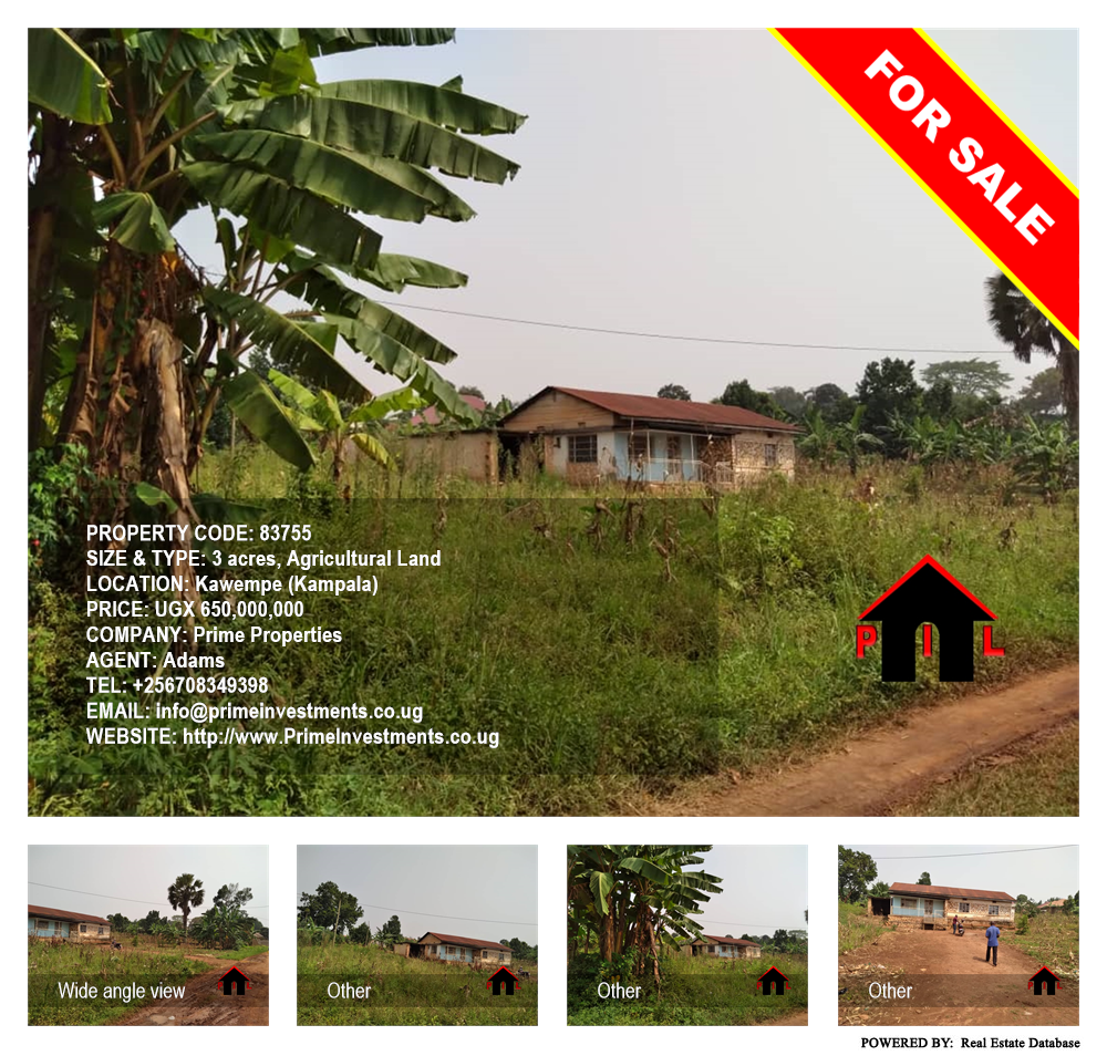Agricultural Land  for sale in Kawempe Kampala Uganda, code: 83755