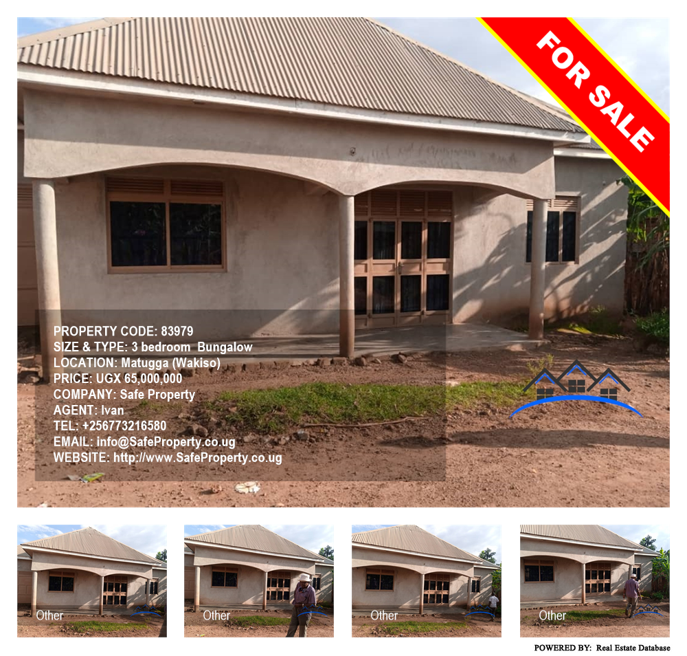 3 bedroom Bungalow  for sale in Matugga Wakiso Uganda, code: 83979