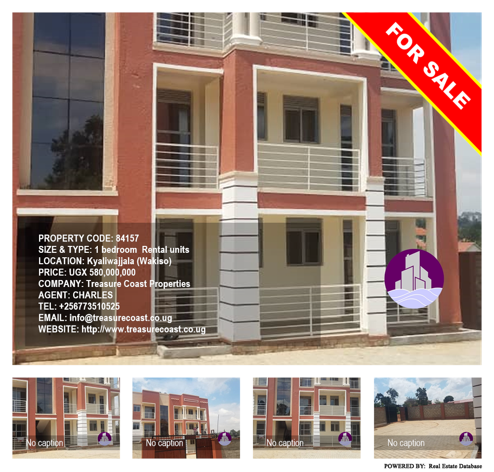 1 bedroom Rental units  for sale in Kyaliwajjala Wakiso Uganda, code: 84157