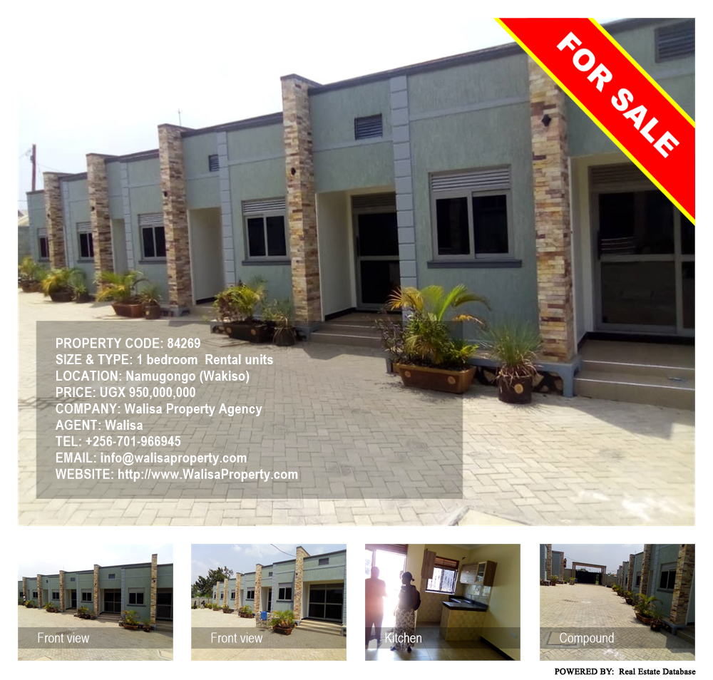 1 bedroom Rental units  for sale in Namugongo Wakiso Uganda, code: 84269