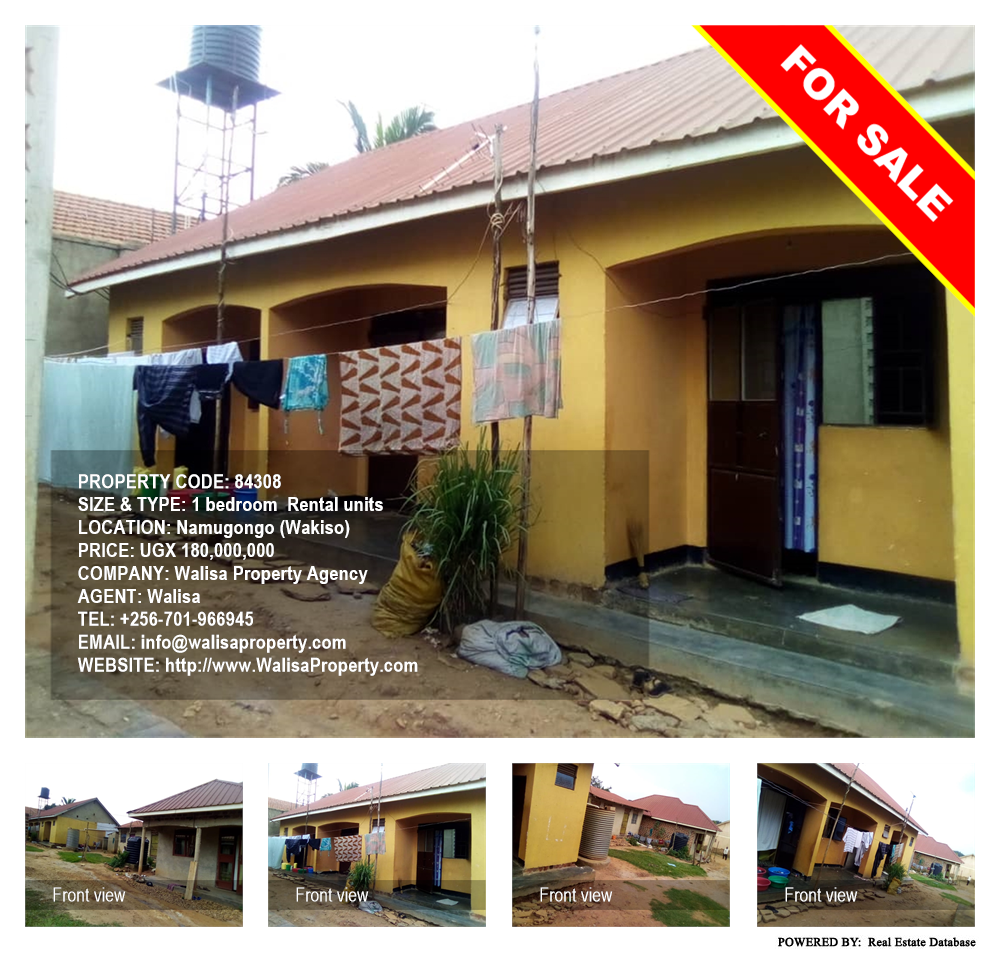 1 bedroom Rental units  for sale in Namugongo Wakiso Uganda, code: 84308