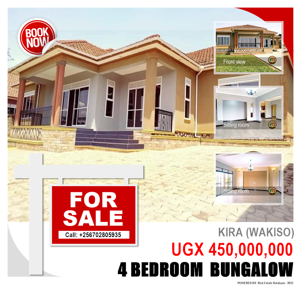 4 bedroom Bungalow  for sale in Kira Wakiso Uganda, code: 84325
