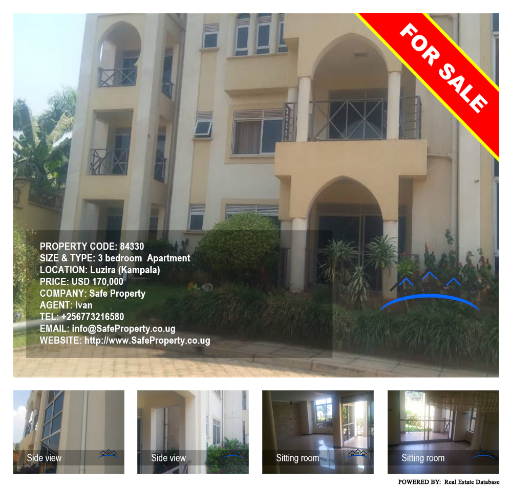 3 bedroom Apartment  for sale in Luzira Kampala Uganda, code: 84330