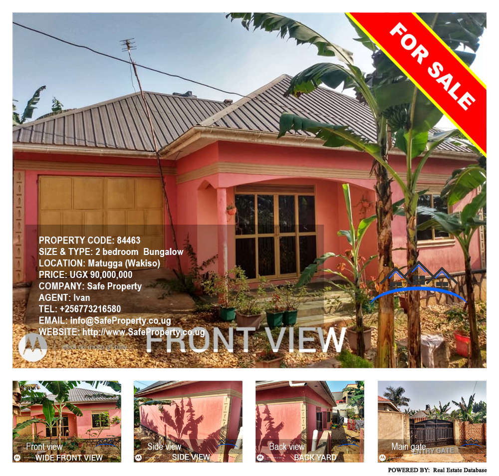 2 bedroom Bungalow  for sale in Matugga Wakiso Uganda, code: 84463