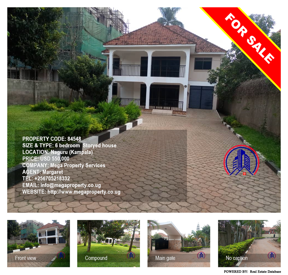 6 bedroom Storeyed house  for sale in Naguru Kampala Uganda, code: 84548