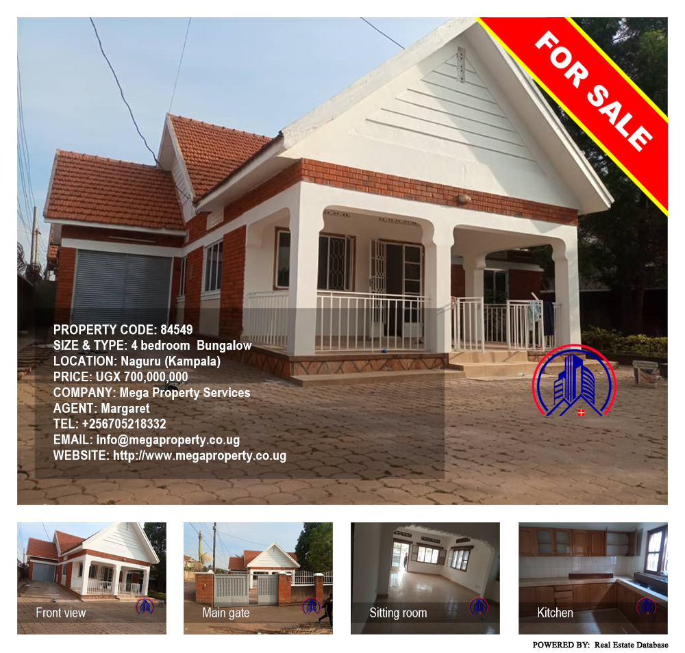 4 bedroom Bungalow  for sale in Naguru Kampala Uganda, code: 84549