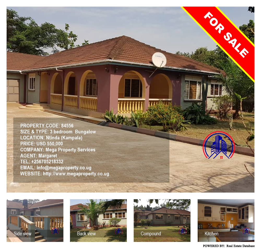 3 bedroom Bungalow  for sale in Ntinda Kampala Uganda, code: 84556