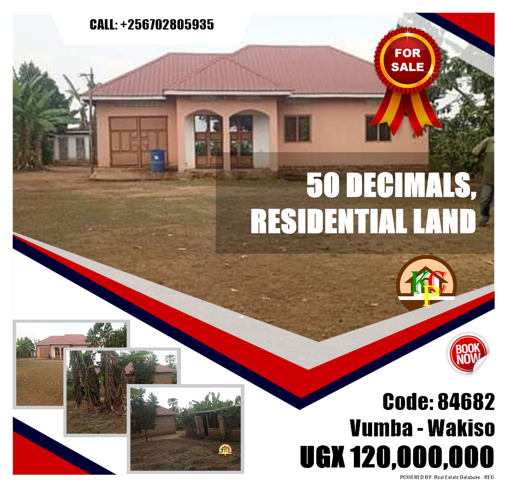 Residential Land  for sale in Vvumba Wakiso Uganda, code: 84682