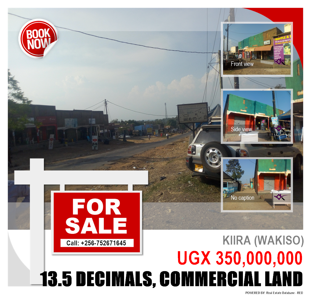 Commercial Land  for sale in Kira Wakiso Uganda, code: 84713