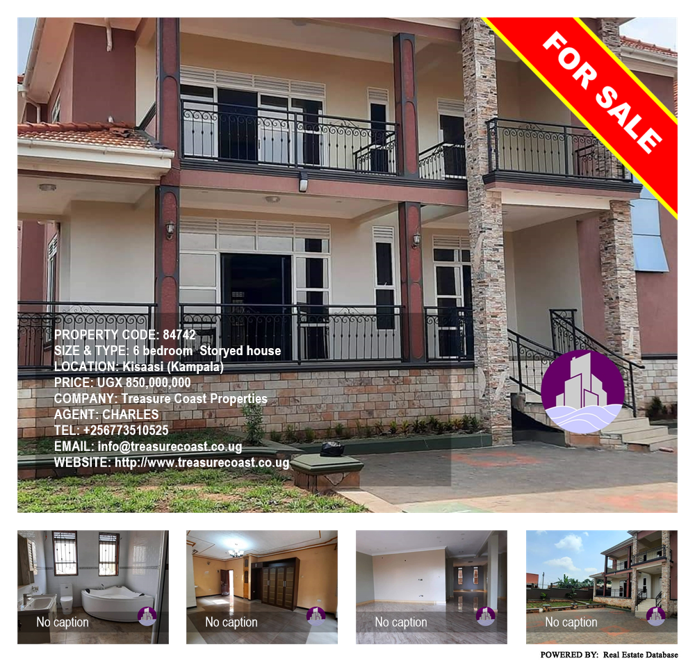 6 bedroom Storeyed house  for sale in Kisaasi Kampala Uganda, code: 84742