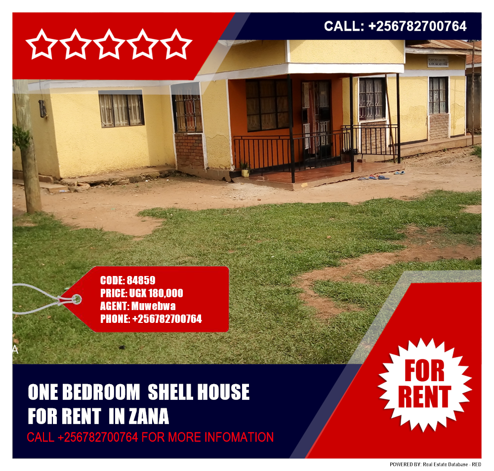 1 bedroom Bungalow  for rent in Zana Wakiso Uganda, code: 84859