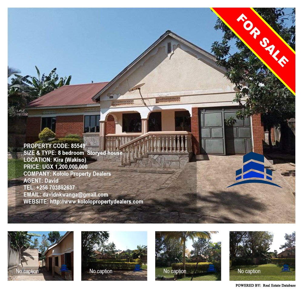 8 bedroom Storeyed house  for sale in Kira Wakiso Uganda, code: 85549