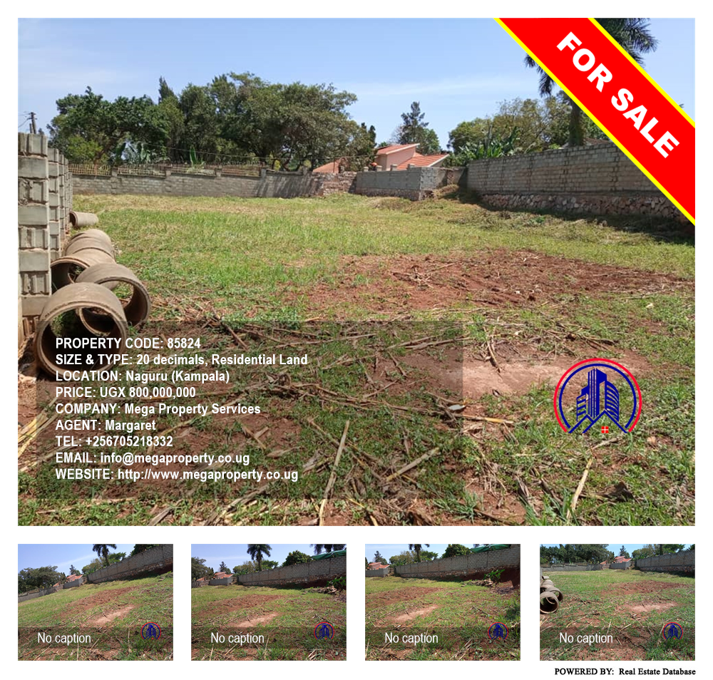 Residential Land  for sale in Naguru Kampala Uganda, code: 85824
