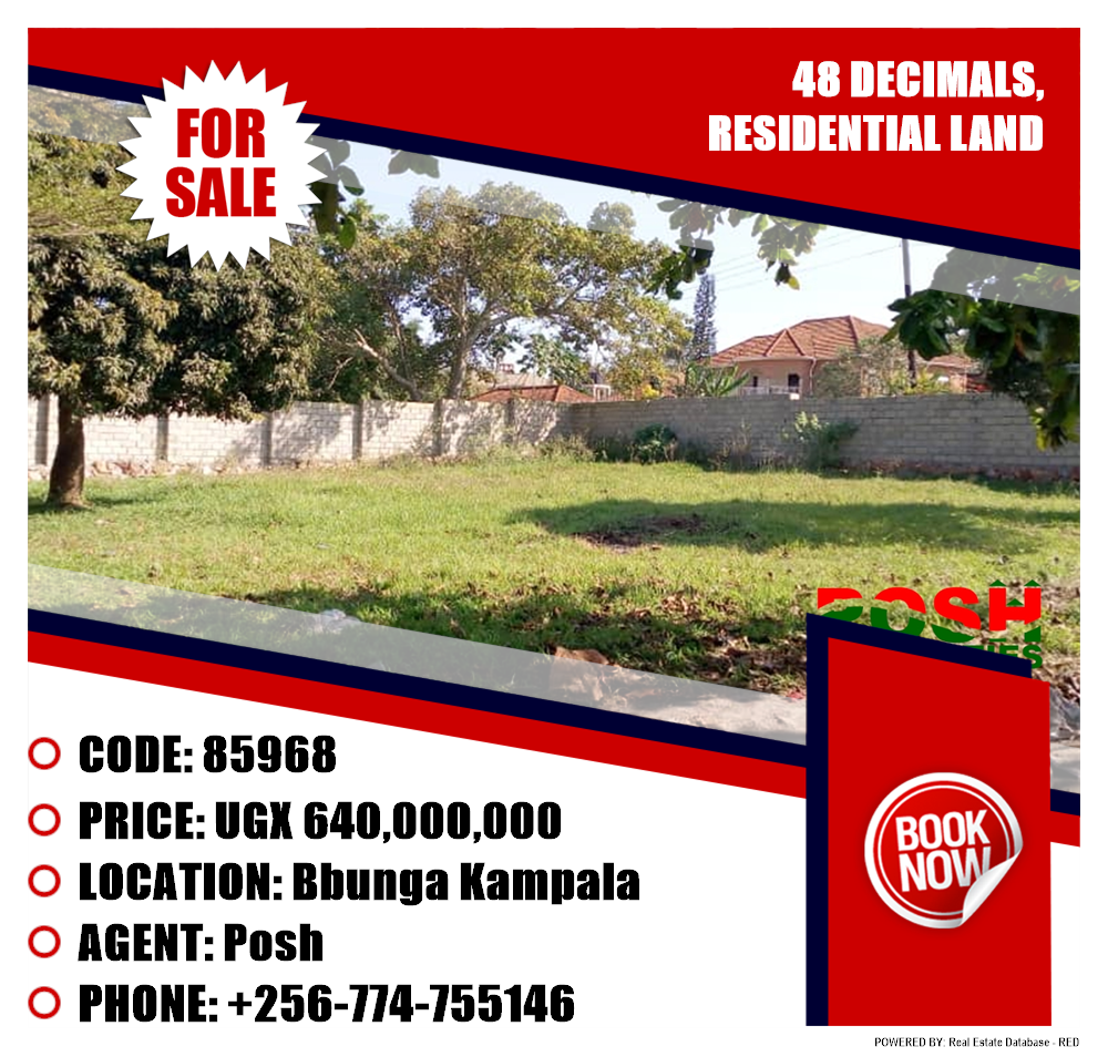 Residential Land  for sale in Bbunga Kampala Uganda, code: 85968