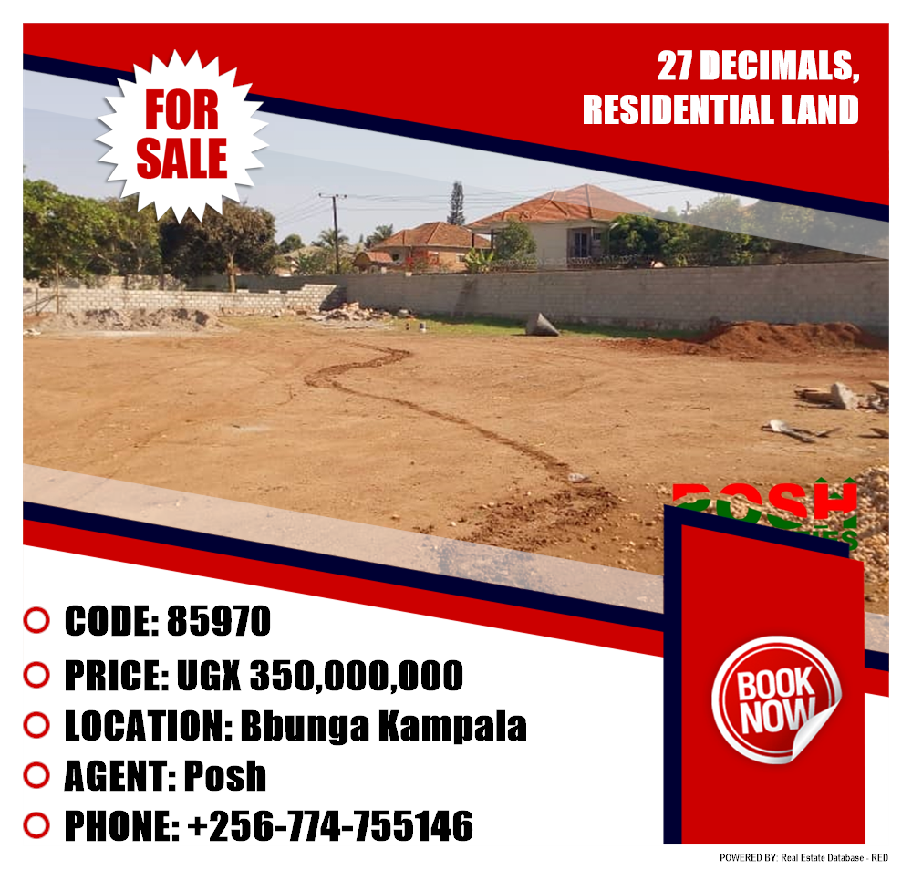 Residential Land  for sale in Bbunga Kampala Uganda, code: 85970