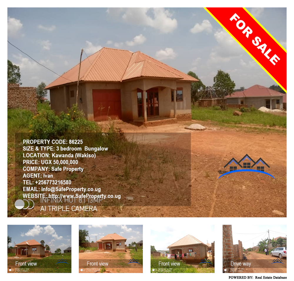 3 bedroom Bungalow  for sale in Kawanda Wakiso Uganda, code: 86225